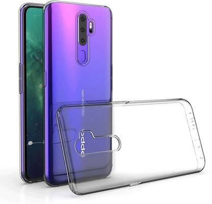 CASE CREATION Back Cover for Oppo A9 2020 Transparent Back Cover