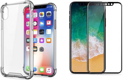 CHM Screen Protector Accessory Combo for Apple iPhone X