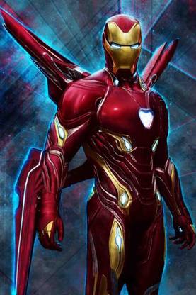 Iron Man Poster | Poster For Room | Wall Décor | High Resolution Paper Print