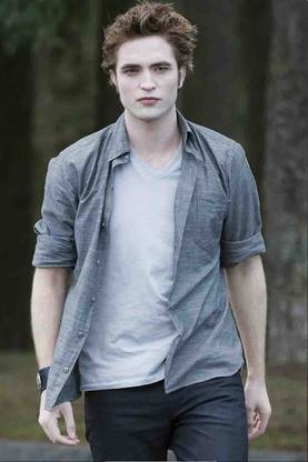 Twilight Actor | Edward Cullen Poster For Room | High Resolution -300 GSM- (18x12) Paper Print