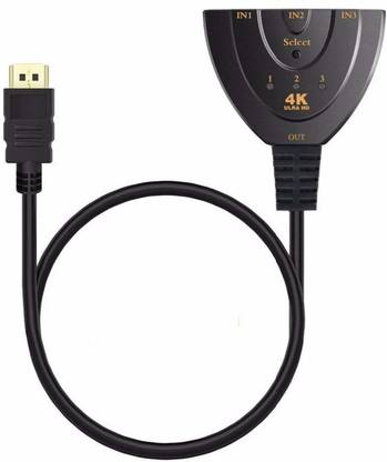 Wifton XVI-243-Ultra HD Smart Automatic 4K HDMI Switch 3-Port Media Streaming Device
