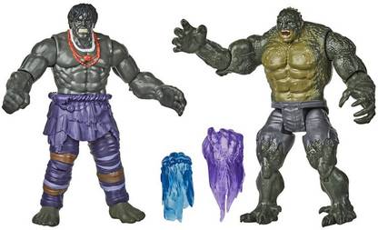MARVEL Gamerverse 6-inch Collectible Hulk vs. Abomination Action Figure Toys, Ages 4 And Up
