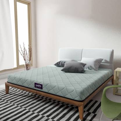 SUNIDRA Premium Medium Firm Support 6 inch Double Bonnell Spring Mattress