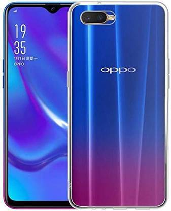 CASE CREATION Back Cover for Shock Proof Protective Soft Transparent Back Case Cover for Oppo K1