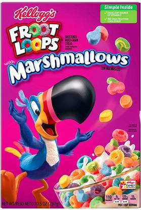 Kellogg's Fruit Loop with Marshmallows 297g Box