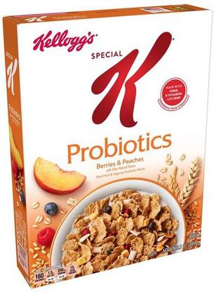 Kellogg's Special K Probiotics Berries & Peaches Box