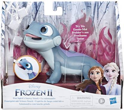 Disney Frozen Fire Spirit's Snowy Snack, Salamander Toy with Lights, Inspired by Disney's Frozen 2 Movie
