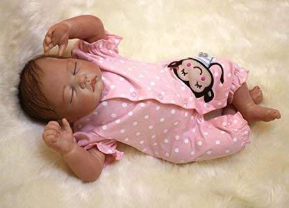 MaiDe Reborn Baby Dolls 22" Cute Realistic Soft Silicone Vinyl Dolls Newborn Baby dolls With Clothes [CAT_4054]
