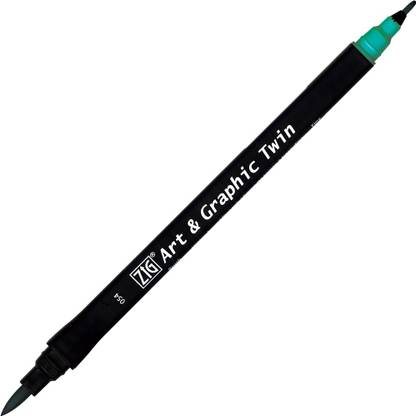 Zig ART & GRAPHIC TWIN TUT-80 054 TURQUOISE GREEN