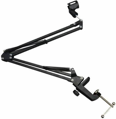 J Recording Microphone Stand Suspension Scissor Arm Black studio recording Stand
