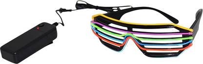 My Party Suppliers LED Neon Rave Glasses Party Eyeglass  Party Glow Ornament