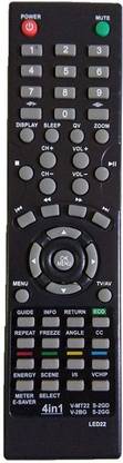 HopShop Compatible For Videocon Sansui TV LCD URC 136 Videocon Sansui TV LCD URC 136 Compatible Remote Controller