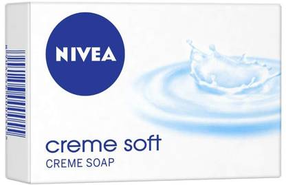 NlVEA Soap, Creme Soft, 125g (Pack of 8)