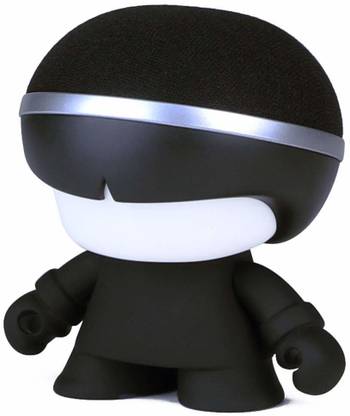 Xoopar Boy Mini 3\ Bluetooth Speaker Wireless Portable Speaker with Hanging Cords (Black) 3 W Bluetooth Home Theatre