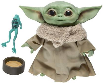 STAR WARS The Child Talking Plush Toy with Character Sounds, The Mandalorian Toy for Kids Ages 3 and Up  - 209.55 mm