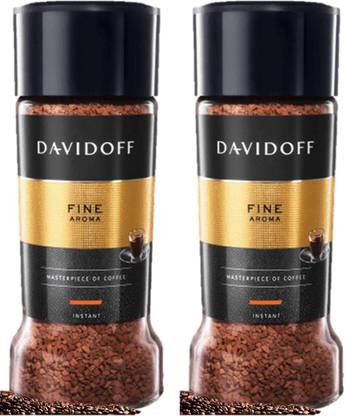 Davidoff Fine Aroma Instant Coffee, 100g (Pack of 2) Instant Coffee
