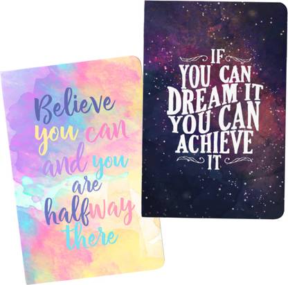 Lauret Blanc Unruled Notebook Diary Journal- A5 Size, 144 Plain Pages each, 90 GSM, A5 Notebook Unruled 144 Pages