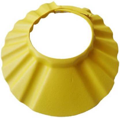 CRIYALE Adjustable Soft Baby Shower Cap Kids Shampoo Shield Wash Hair Hat Bath Protector (Adjustable Soft Baby Shower Cap Kids Shampoo Shield Wash Hair Hat Bath Protect-Multi Color(Pack of 1 )