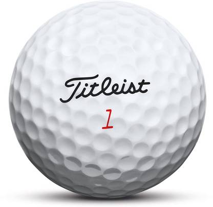 titleist Dt Trusoft Golf Balls - White (Pack Of 12 Balls) Golf Ball