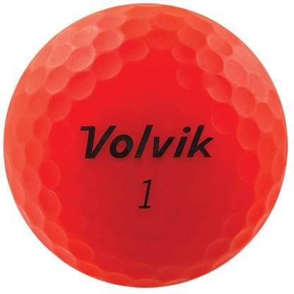 Volvik Vivid Matte Finished Colored Golf Balls (One Dozen) Golf Ball