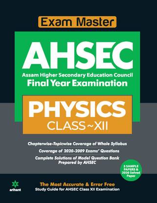 Exam Master AHSEC Physics Class 12 2020-21