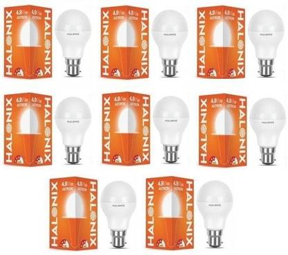 HALONIX 4.9 W Basic Round B22 LED Bulb