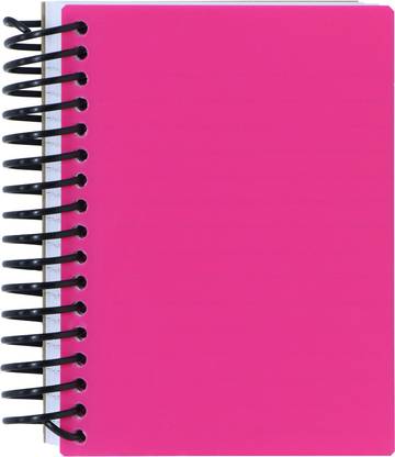NAVNEET Youva Spiral Bound Fat Book 10.2x14 cm Regular Notebook Single Line 400 Pages