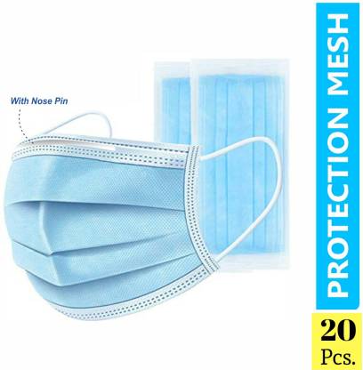 GUBB Surgical Mask With Nose Pin Washable, Reusable Surgical Mask With Melt Blown Fabric Layer