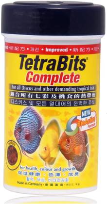 Tetra Bits TETRA BITS Complete Bioactive Formula Fish Food, 30 g 0.04 kg Dry New Born Fish Food