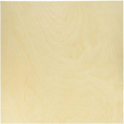 MAHALAXMI TIMBER Plywood Sheet, 12"X12"X1/8", Natural Colour Plywood