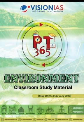 Vision Ias Pt 365 - Environment