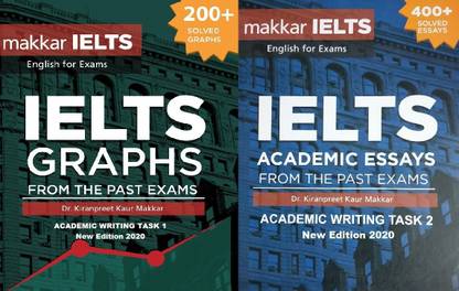 Makkar New Edition 2020 IELTS WRITING TASK 1 & 2, New Edition 2020 Paper Back, Kiranpreet Kaur Makkar 2 Book Set