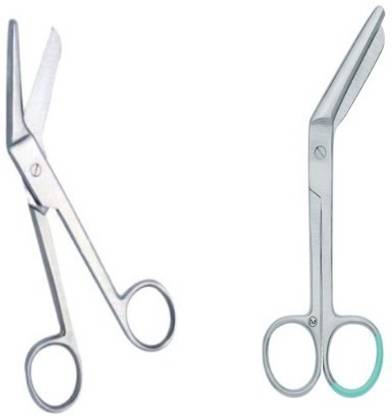Agarwals Episiotomy Scissor 6" And 7" (Set Of 2) Strong Cut Scissors