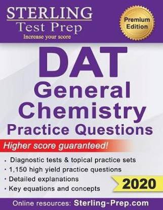 Sterling Test Prep DAT General Chemistry Practice Questions