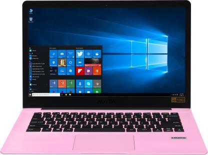 (Refurbished) Avita Pura Ryzen 5 Quad Core - (8 GB/512 GB SSD/Windows 10 Home in S Mode) NS14A6INV561-PDGYB Thin and Light Laptop