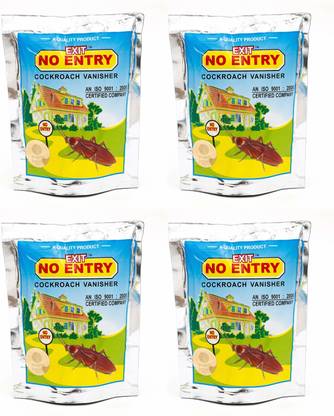 Exit No Entry Cockroach Vanisher Paste ( 100 g , Pack of 4 )