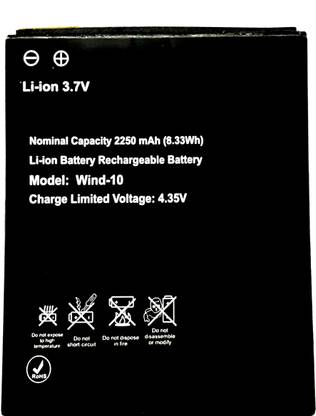 Full Life Mobile Battery For  Lyf Wind 10