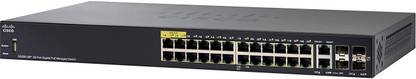 CISCO SG350-28P 28-Port PoE Managed Switch 28 Ports 1000 Mbps Fully Managed Network Switch