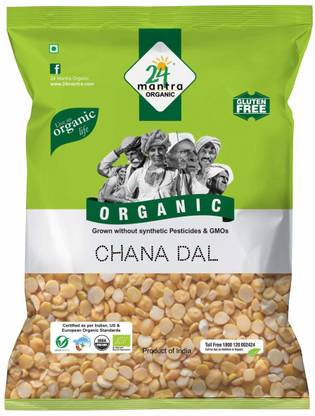24 Mantra Organic Yellow Chana Dal (Split)