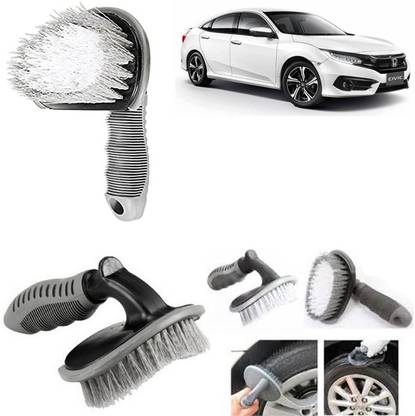 aksmit car tyre brush for Civic_fl 88031 350 g Wheel Tire Cleaner