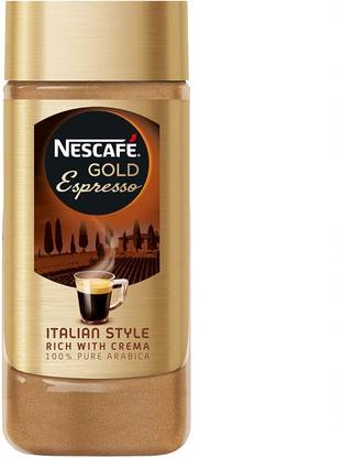 Nescafe Gold Espresso Italian Style Crema Coffee Instant Coffee