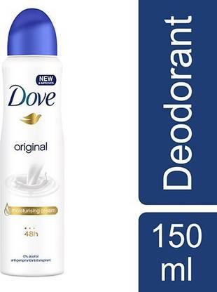 DOVE Spray Antiperspirant Deodorant, Original, 150ml Deodorant Spray  -  For Women