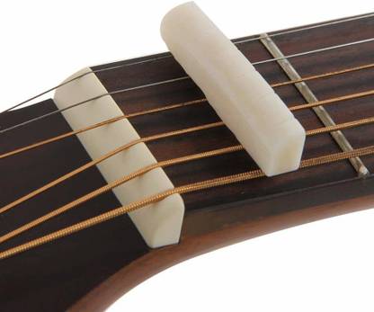 SG MUSICAL White Plastic Guitar Bridge