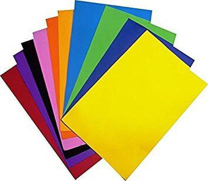 Mukesh Art & Stationery Notebook Cover Plane A3 200 gsm Coloured Paper