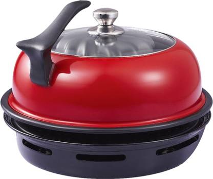 WONDERCHEF Gas Oven Tandoor DUO by Chef Sanjeev Kapoor Tawa 30 cm diameter with Lid