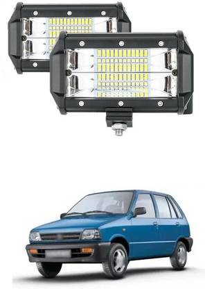 XZRTZ 5Inch 72W LED Light Bar Spot Beam 10800LLM Offroad Fog Lights LED Driving Work Lamp C231 Headlight Car, Motorbike LED for Maruti Suzuki (12 V, 72 W)