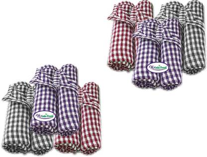 Ninki Fresh Kitchen Napkins, Duster, Cleaning Cloth Soft and Multicolour, Multipurpose Kitchen Roti Napkin, Table Wiper Dry Cotton Cleaning Cloth