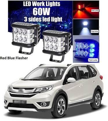 PECUNIA Blue, Red LED Vehicle Mirror Light