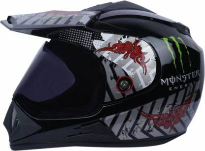 02 pro 02 MONSTER ENERGY DESIGN FACE HELMET Motorsports Helmet