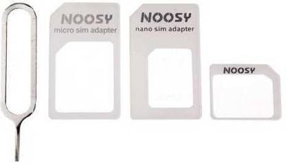 NSV Sim Card Adapter Kit Nano/Micro/Standard 3 in 1 Converter for Smartphone Sim Adapter